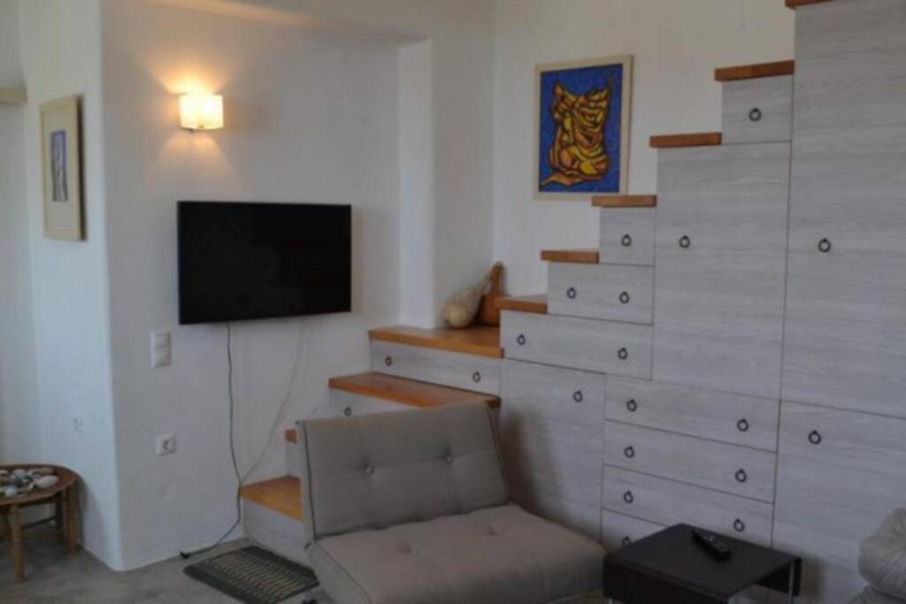 Romantic House 6 Steps From The Sea Mókhlos Exterior foto